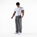 Clean White: Mens white minimal logo compression tee with close athletic fit and short sleeves