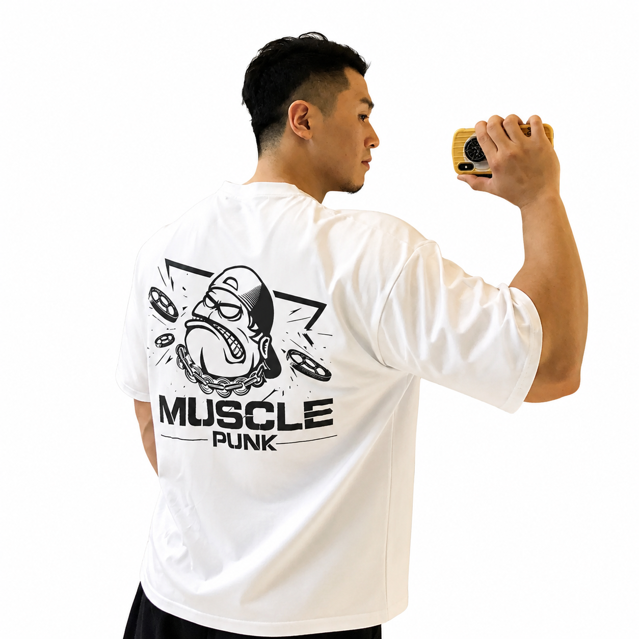 Core Black: Mens black mesh training shorts with zip pockets, white drawcord, and striped hem