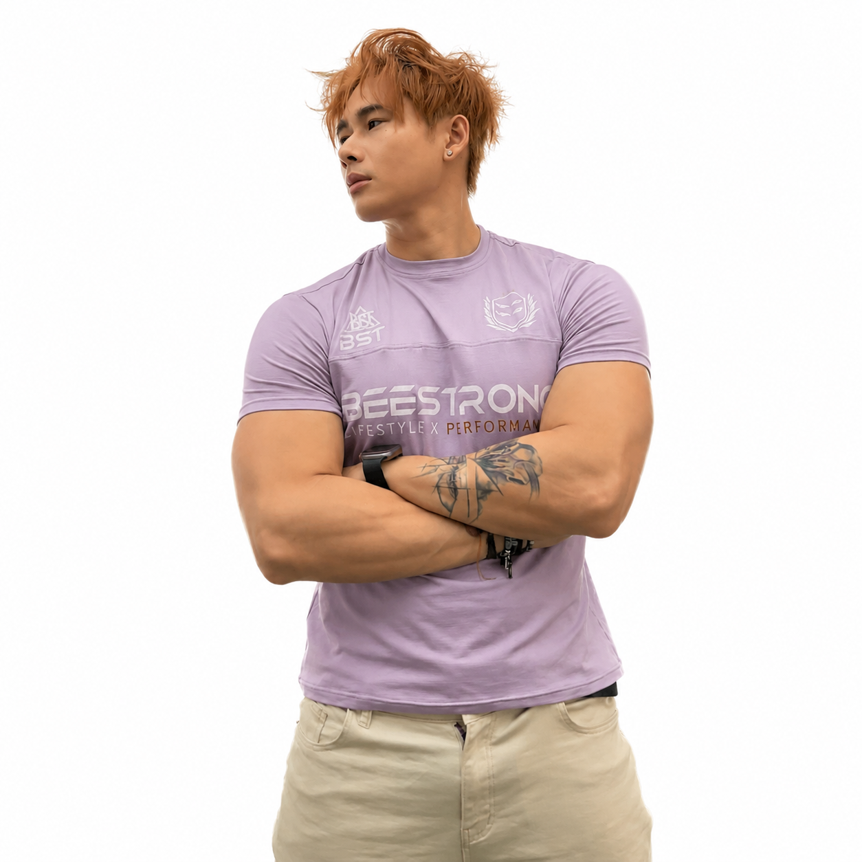 Performance Graphic Muscle Fit Tee