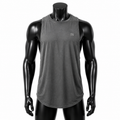 VAREN FORM Classic Panther Training Tank in Charcoal Grey for men's gym and streetwear