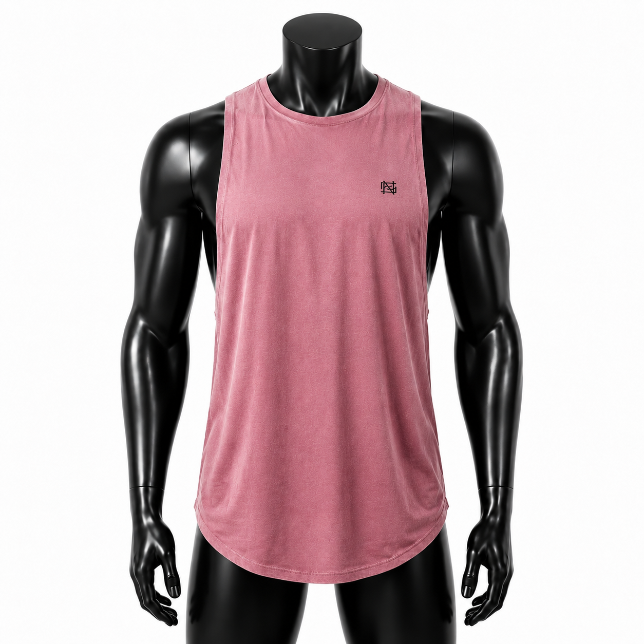 VAREN FORM Classic Panther Training Tank in Dusty Rose for men's gym and streetwear