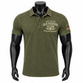 VAREN FORM Fitted Casual Training T-Shirt in Olive Green for men's gym-to-street wear
