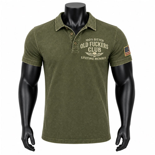 VAREN FORM Fitted Casual Training T-Shirt in Olive Green