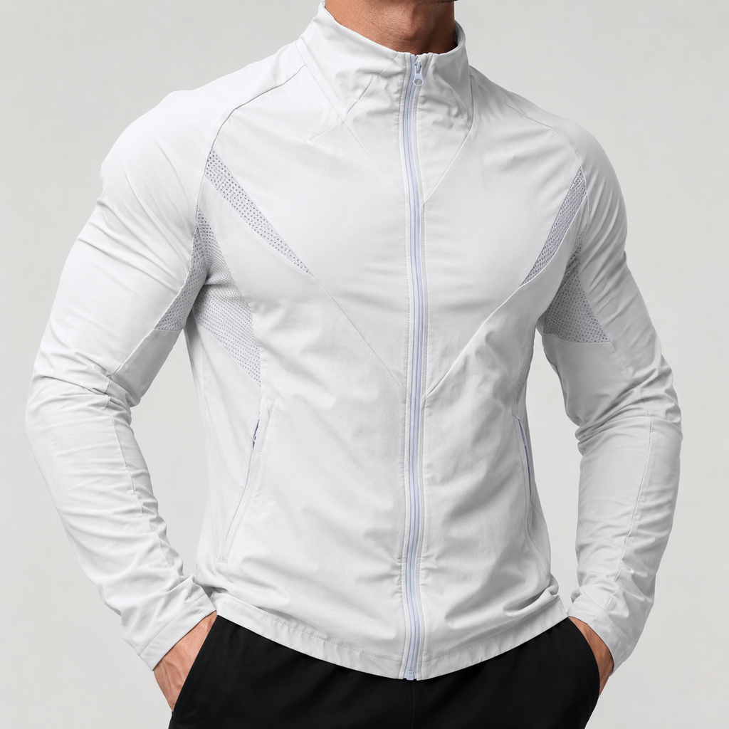 VAREN FORM Mesh Vent Sun Protection Jacket black model front