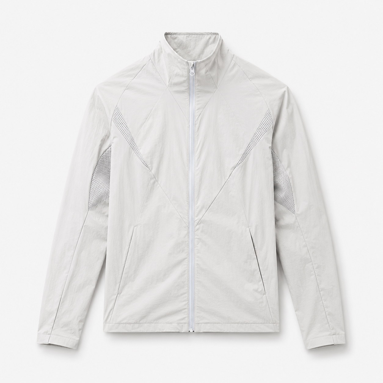 VAREN FORM Mesh Vent Sun Protection Jacket light grey model front