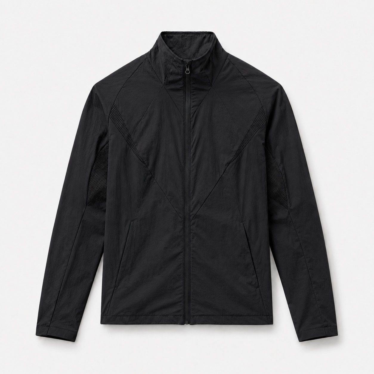 VAREN FORM Mesh Vent Sun Protection Jacket light grey side detail