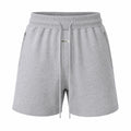 VAREN FORM Terry Zip Pocket Training Shorts in Heather Grey for men's gym-to-street wear
