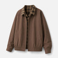 Men's 500g Padded Wool-Blend Long Coat in Coffee Brown, product view