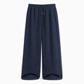 Men's 520g Heavyweight Henley Knit Sweater in Navy, product view