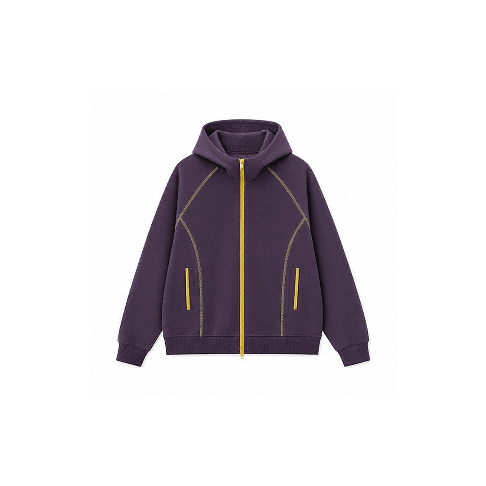 Men's 3-in-1 Graphene-Lined Outdoor Shell Jacket in Deep Purple, product view
