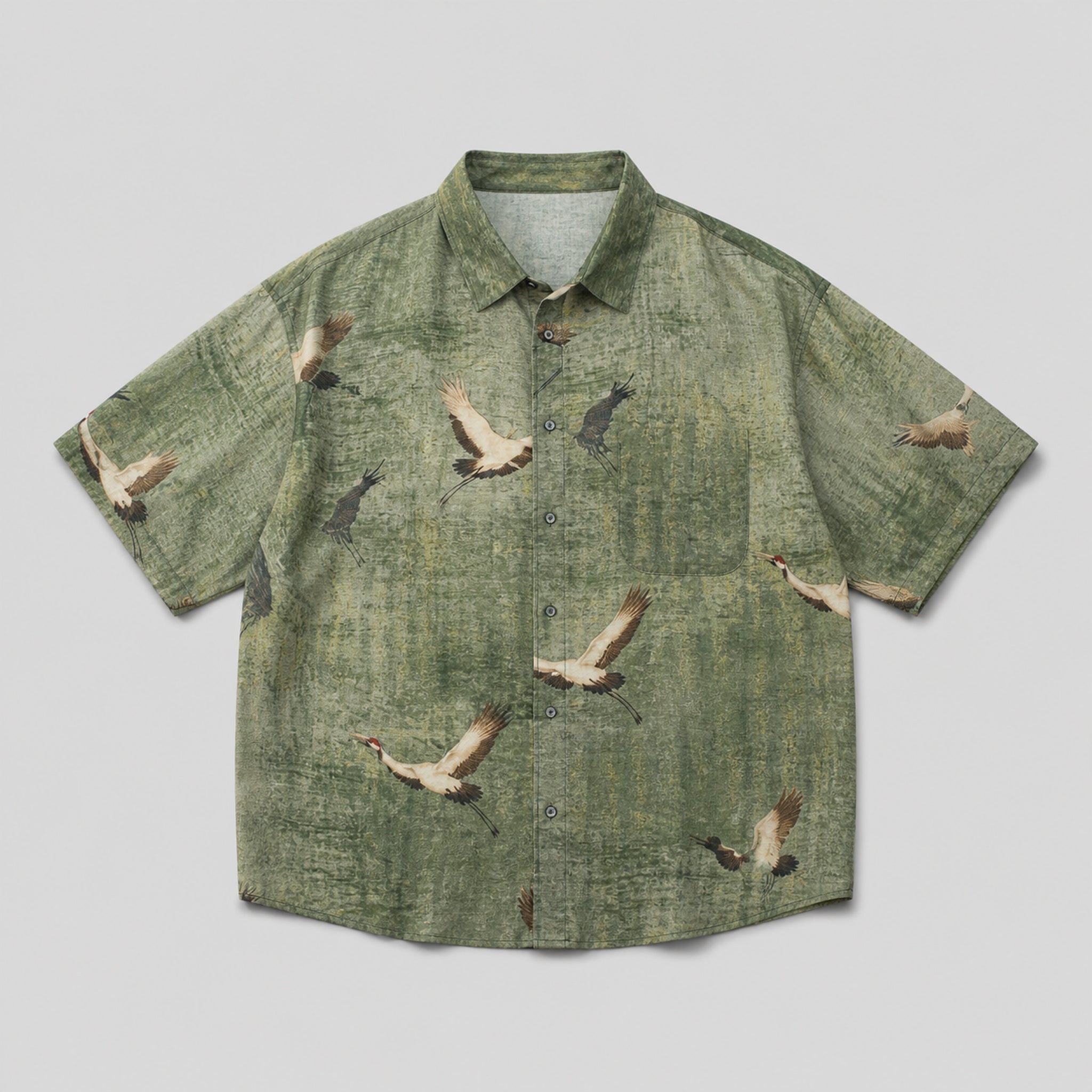 VAREN FORM Men's Lyocell Relaxed Short Sleeve Shirt product front view