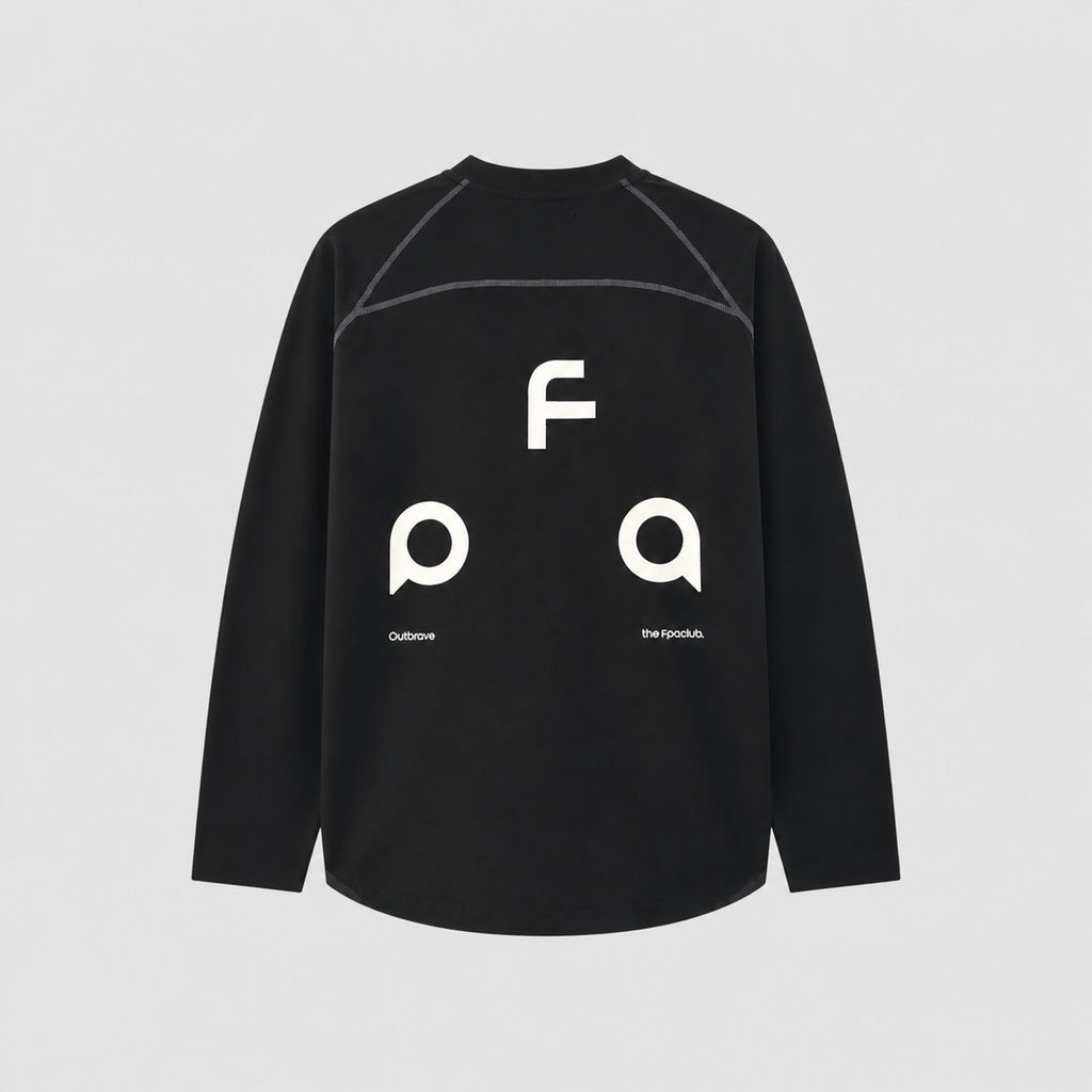 VAREN FORM Men's 7A Antibacterial Quick-Dry Long Sleeve T-Shirt product front view