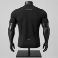 VAREN FORM Ice Silk Quick-Dry Training Tee in black front view