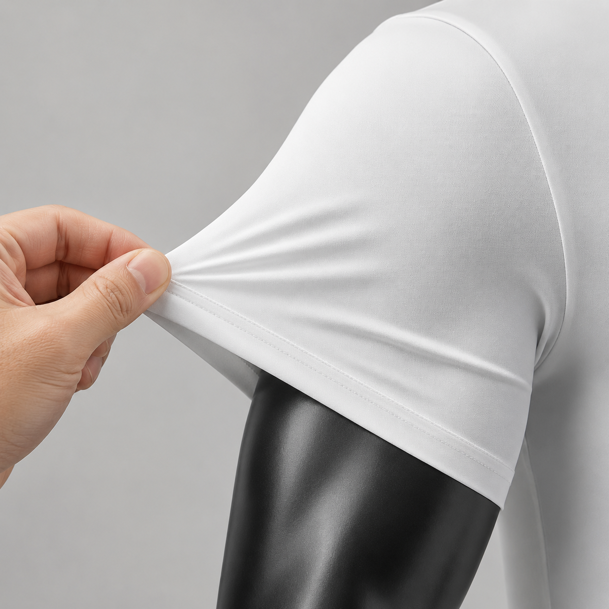 VAREN FORM Ice Silk Quick-Dry Training Tee in white view 4 view