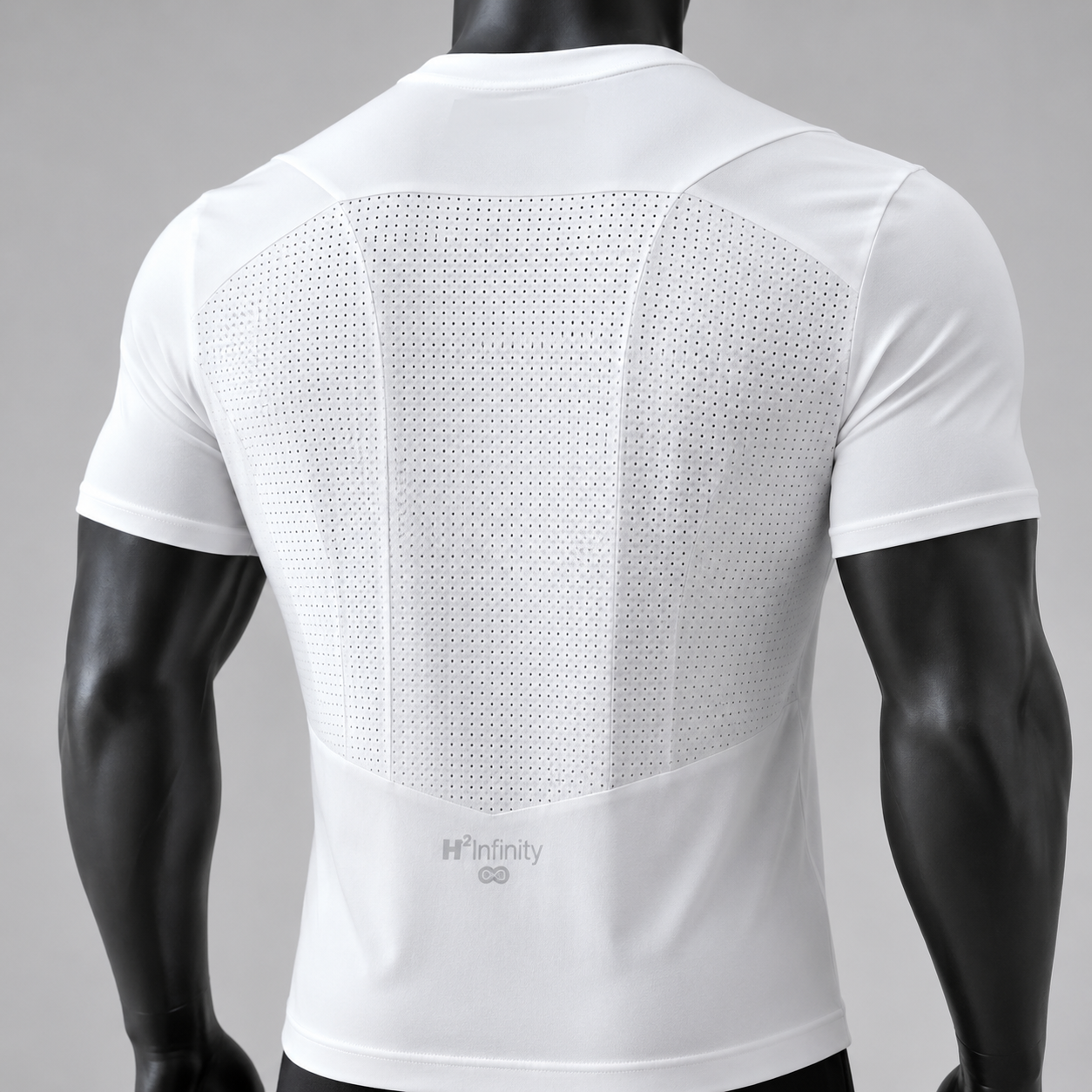 VAREN FORM Ice Silk Quick-Dry Training Tee in white view 5 view