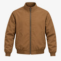 Men's 90% White Duck Down Stand-Collar Jacket in brown - product