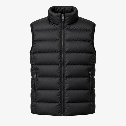 Men's Lightweight 90% White Duck Down Jacket in khaki - product