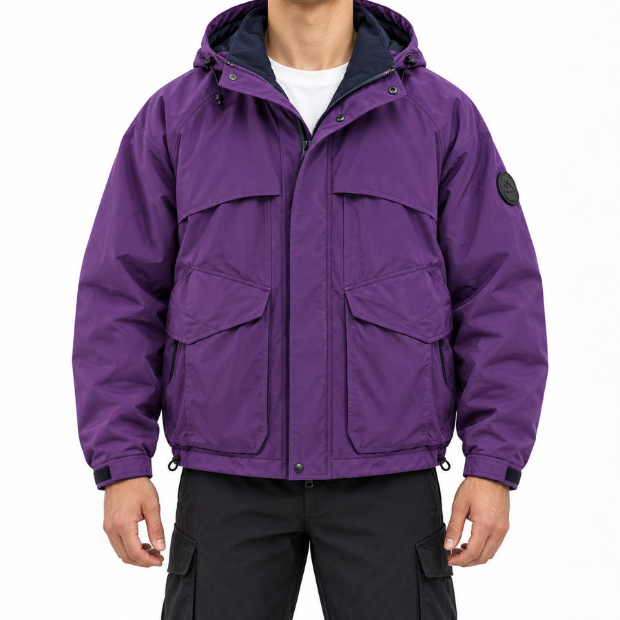 Men's Multi-Pocket Padded Workwear Jacket