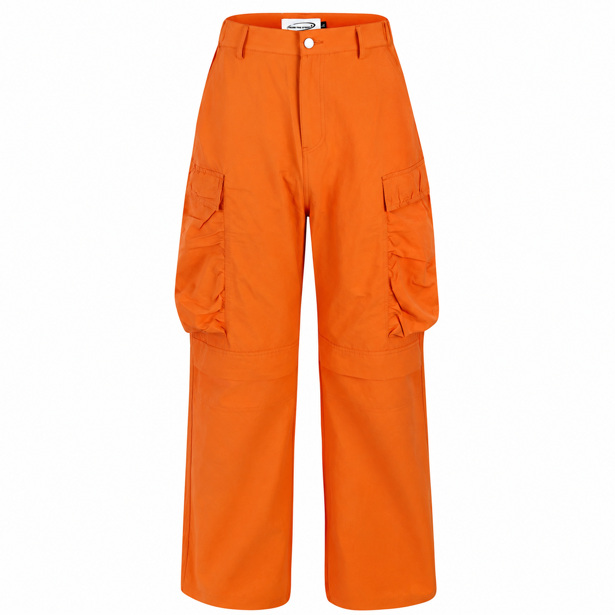 VAREN FORM Parachute Pocket Nylon Pants in Black