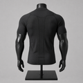 VAREN FORM Short Sleeve Compression Training Tee in black front view