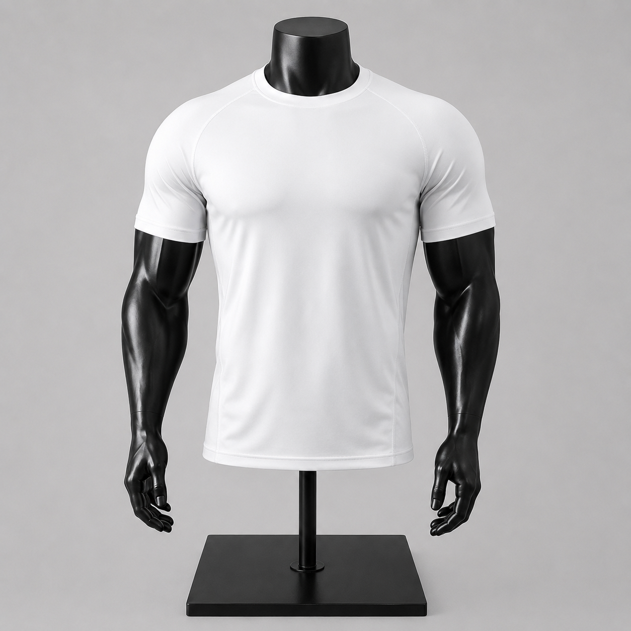 VAREN FORM Short Sleeve Compression Training Tee in white view 4 view