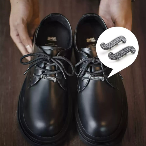 Men's Black Chunky Lace-Up Boots in black - product view