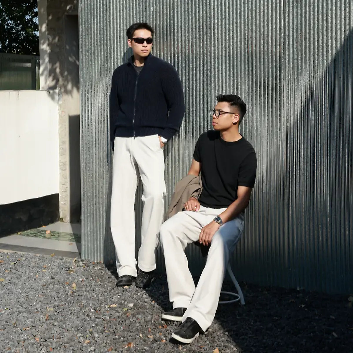 Men's Tapered Outdoor Commuter Pants - lifestyle view