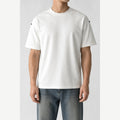 Men's Relaxed American Crewneck T-Shirt in Ivory, model front view