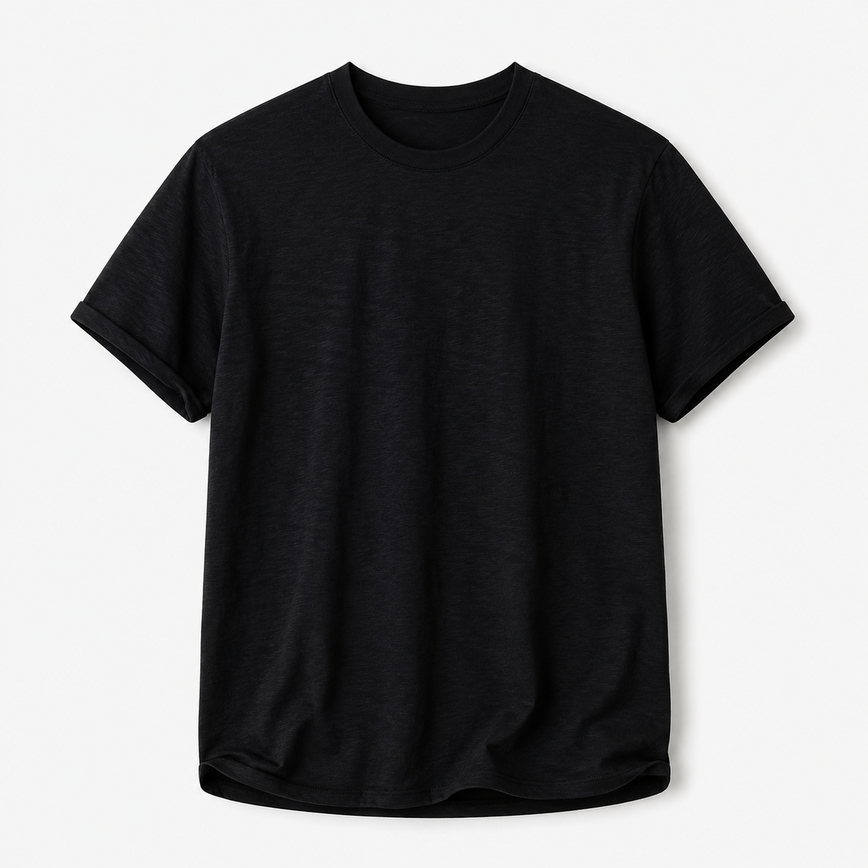 VAREN FORM Lyocell Cool Touch Crewneck T-Shirt black product front