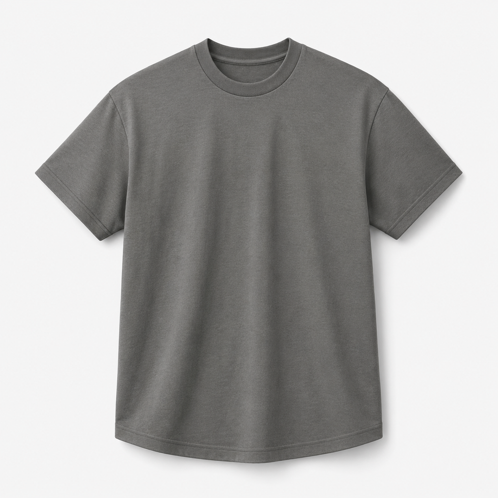 VAREN FORM Lyocell Cool Touch Crewneck T-Shirt charcoal grey product front