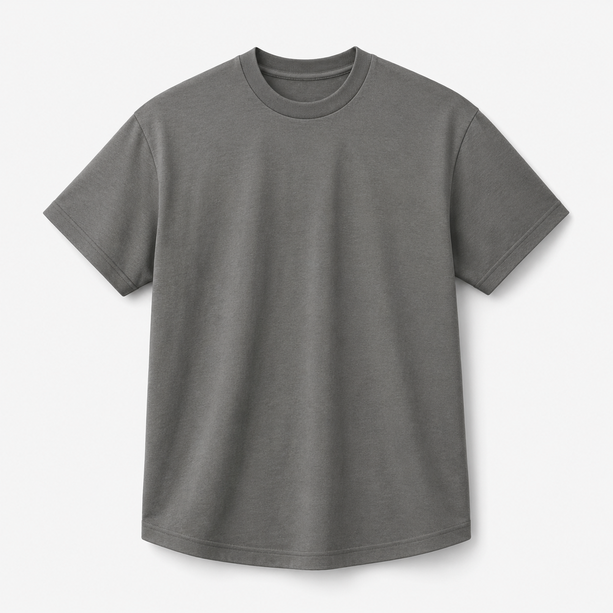 VAREN FORM Lyocell Cool Touch Crewneck T-Shirt charcoal grey product front