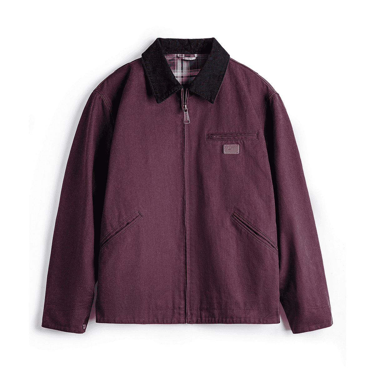 Men's Contrast-Collar Detroit Hunting Jacket - detail reference