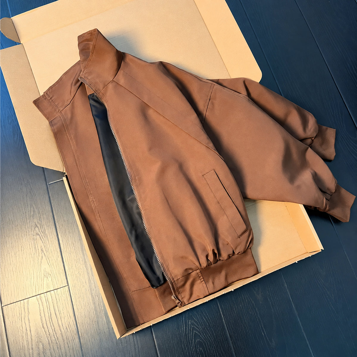 Men's Stand-Collar Utility Jacket - product view