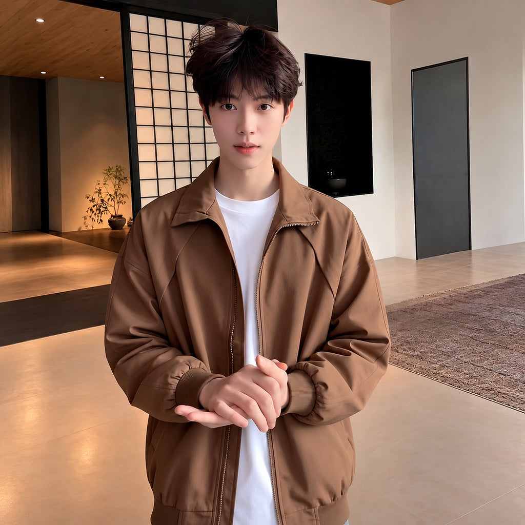Men's Stand-Collar Utility Jacket - product view